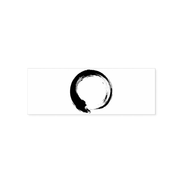 Tampon Auto-encreur Cercle Zen Enso (Design)