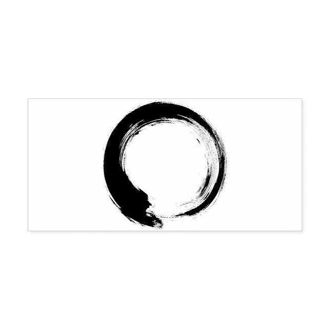 Tampon Auto-encreur Cercle Zen Enso (Design)