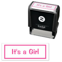 C'est un timbre auto-encastré pour fille