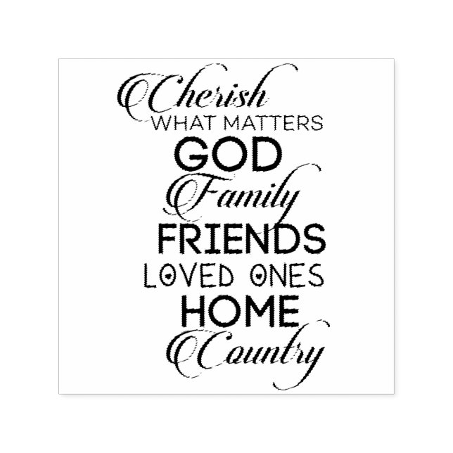 Tampon Auto-encreur Chercher ce qui compte (Design)