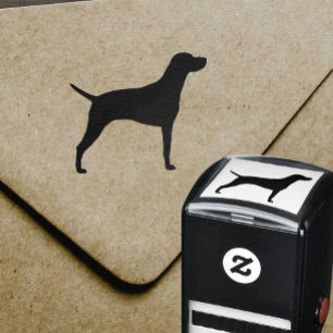 Tampon Auto-encreur Chien de race Vizsla Silhouette