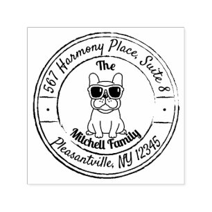 Tampon Auto-encreur Chiffre de taureau français