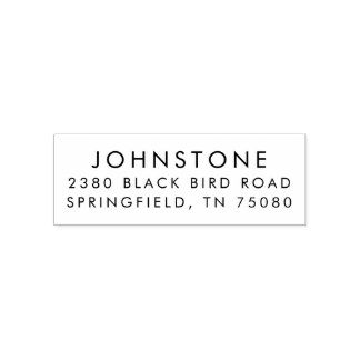 Tampon Auto-encreur Classic Adresse de retour auto-incrustation Timbre