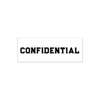Tampon Auto-encreur Confidentiel
