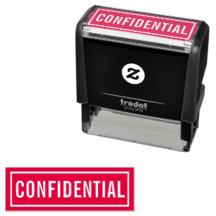 Tampon Auto-encreur Confidentiel