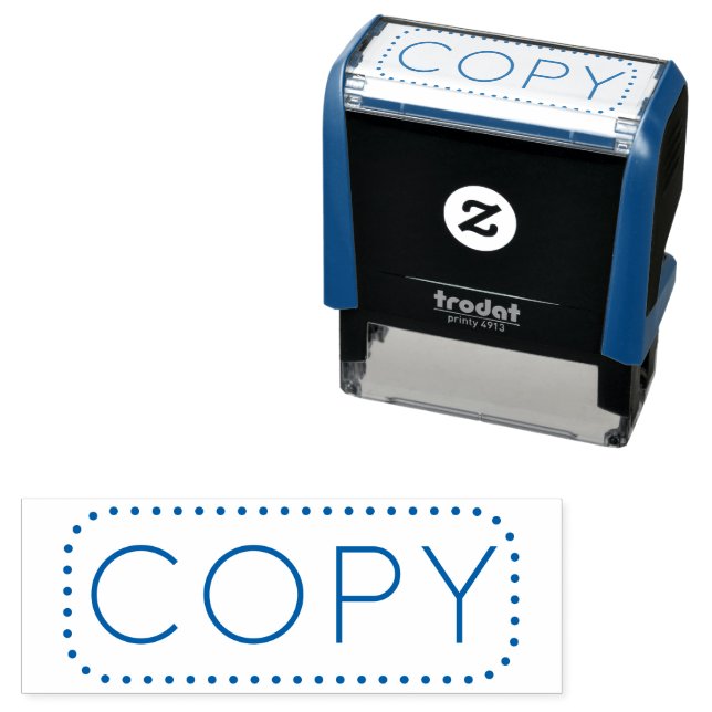 Tampon Auto-encreur COPY Affaires Bureau Simple (En situation)