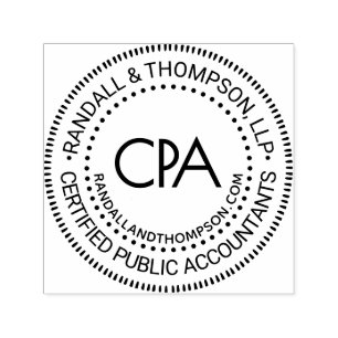 Tampon Auto-encreur CPA Cabinet d'expert-comptable Nom URL #51