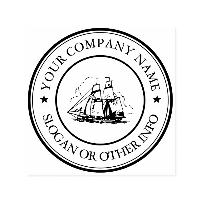 Tampon Auto-encreur Créez votre logo d'entreprise - Timbre auto-encast (Design)