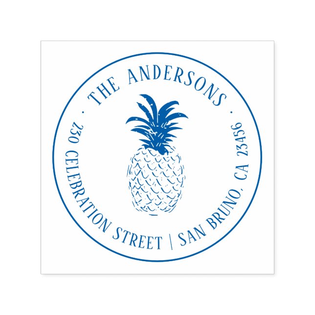 Tampon Auto-encreur Créez votre propre adresse de retour personnalisée (Design)