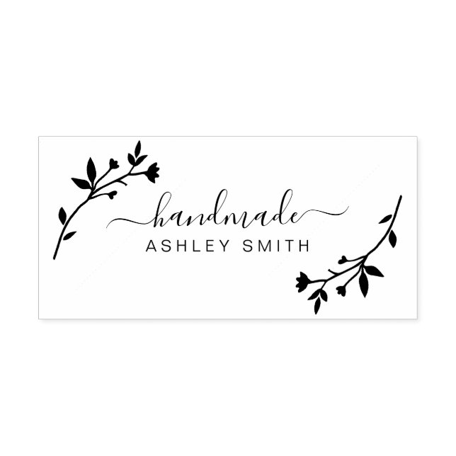 Tampon Auto-encreur Créez votre propre entreprise artisanale (Design)