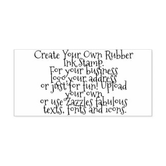 Tampon Auto-encreur Créez votre propre personnalisation