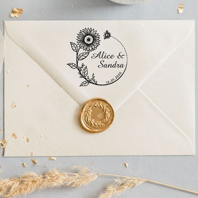 Tampon Auto-encreur Créez votre propre ronde moderne (Créateur téléchargé)