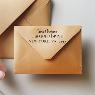 Tampon Auto-encreur Custom Self Inking Address Rubber Stamp