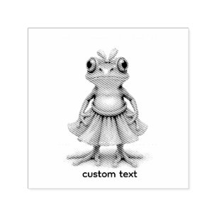 Tampon Auto-encreur Cute grenouille