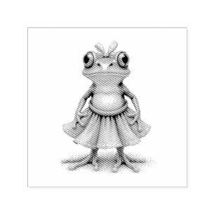 Tampon Auto-encreur Cute grenouille