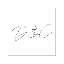 Décontracté Chic Mariage de style d'écriture manus