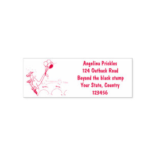 Tampon Auto-encreur Dessin d'humour australien kangourou