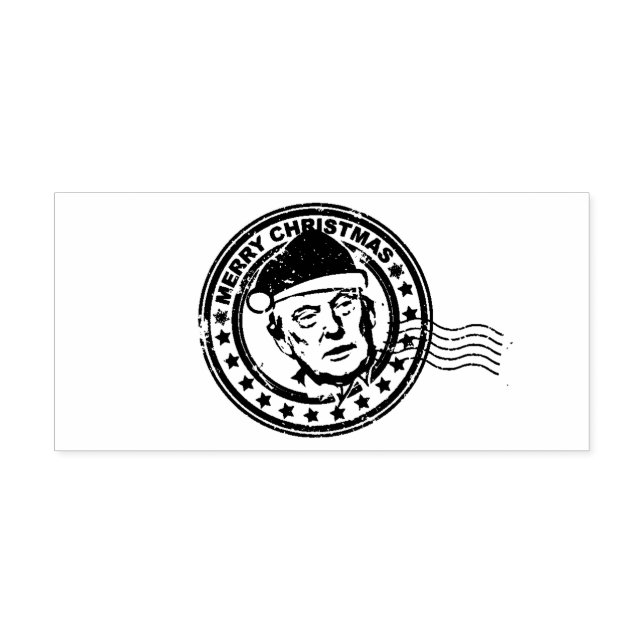 Tampon Auto-encreur Donald Trump Postal Mail Art (Design)