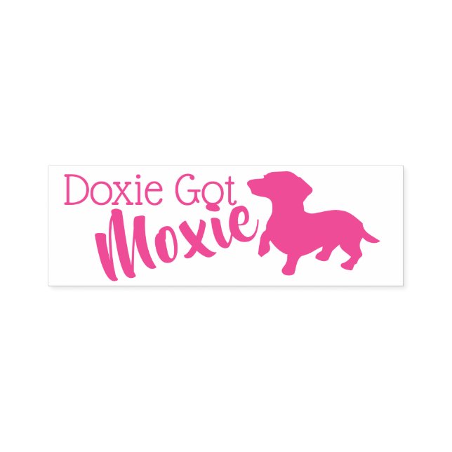 Tampon auto-encreur Doxie Got Moxie (Design)