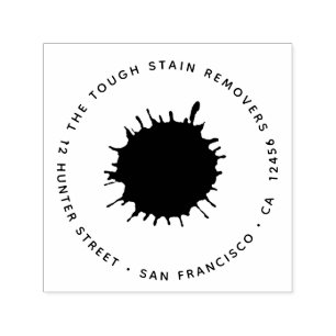 Tampon Auto-encreur Éclaboussure de tache de tache de sang de peinture