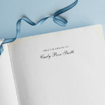 Tampon Auto-encreur Élégant Classic Cursif De La Bibliothèque De<br><div class="desc">Élégant Classic Cursif De La Bibliothèque De Stamp En Caoutchouc Auto-Inking qui est facile à personnaliser. Un excellent timbre pour vos livres. Personnalisez-le en remplaçant le texte de l'espace réservé par votre nom. Pour plus d'options comme changer la police et sa taille, cliquez sur le bouton "Customiser". *Veuillez noter que...</div>