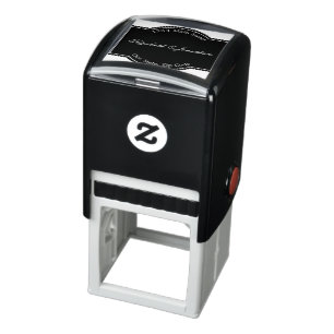 Tampon Auto-encreur Élégant Ornate Celtic Border Return Adresse