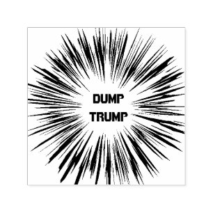 Tampon Auto-encreur Éliminer le timbre politique autosuffisant de Trum