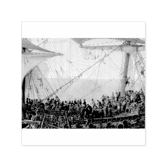 Tampon Auto-encreur Embarquement de l'électeur Palatine (Design)