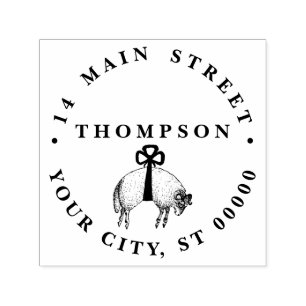 Tampon Auto-encreur Emblème héraldique en laiton de bélier berceau