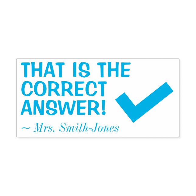 Tampon Auto-encreur Encouragement Message de l'enseignant (Design)