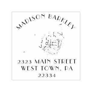 Tampon Auto-encreur Enseignant du groupe de musiciens de la Corne fran