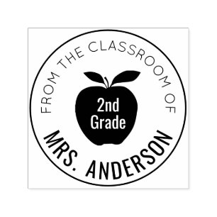 Tampon Auto-encreur Enseignant et niveau De la classe de