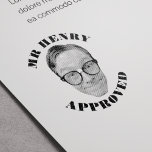 Tampon Auto-encreur Enseignant Funny Visage Approuvé<br><div class="desc">Faites plaisir à noter ! Créez un timbre auto-encastré personnalisé avec VOTRE visage et le mot "APPROUVÉ". Parfait pour les enseignants qui veulent ajouter une touche originale et personnalisée au travail des étudiants. Téléchargez votre prise de tête (PNG transparent recommandé pour les meilleurs résultats). Ce timbre hilarant est un grand...</div>