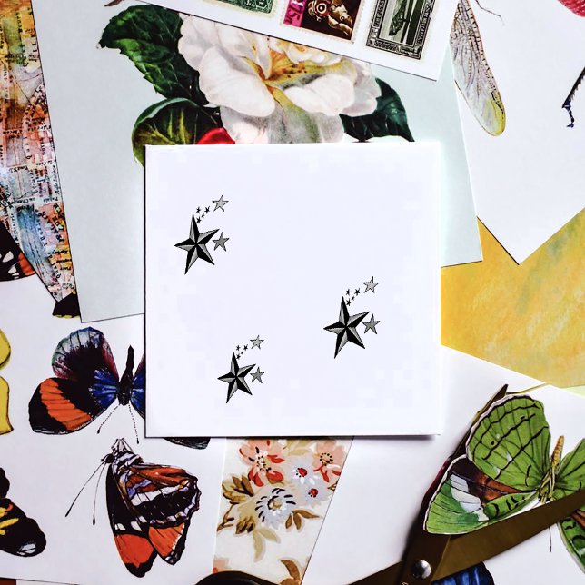 Tampon Auto-encreur Étoiles de tatouage (Créateur téléchargé)