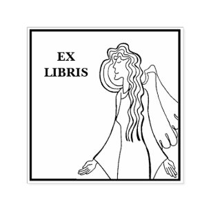 Tampon Auto-encreur Ex-libris bénédictions angéliques