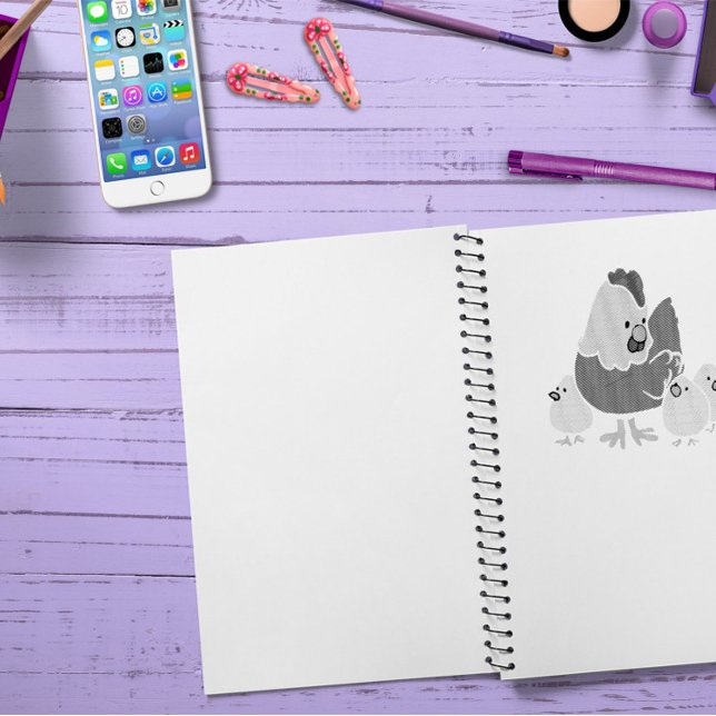 Tampon Auto-encreur Farm Chicks Automatic Stamp (Créateur téléchargé)