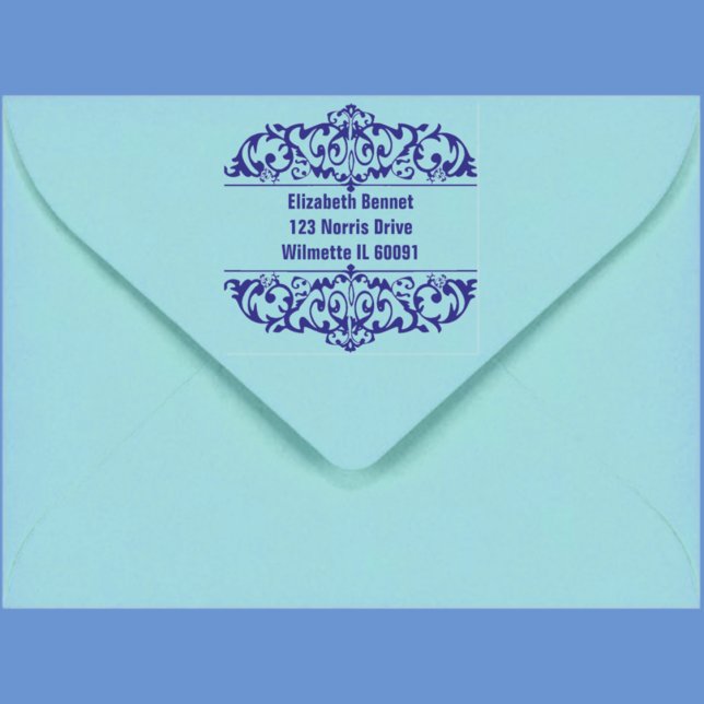 Tampon Auto-encreur Filigrane d'ornement (Créateur téléchargé)