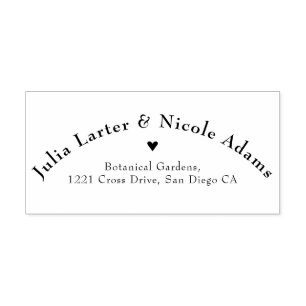 Tampon Auto-encreur Fraîcheur Citrus Foliage Mariage