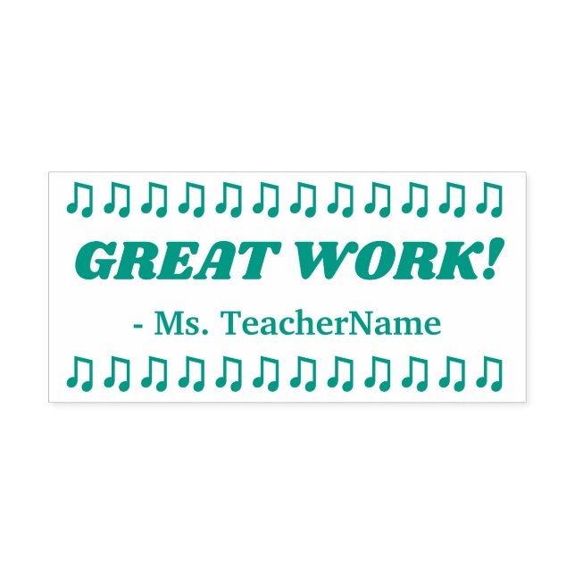 Tampon Auto-encreur "GRAND TRAVAIL !" Timbre en caoutchouc de marquage