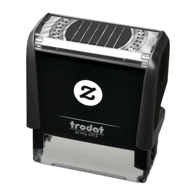 Tampon Auto-encreur Guitare acoustique géniale (Produit)