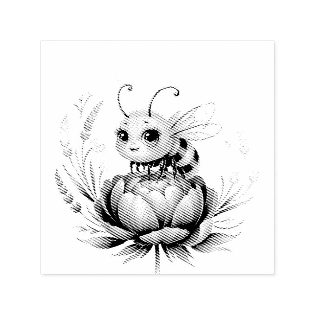 Tampon Auto-encreur Hello summer  (Design)