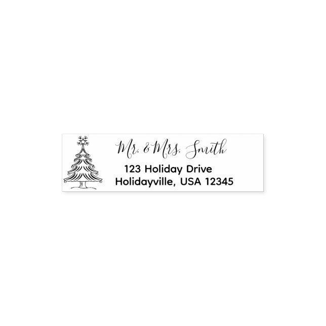 Tampon Auto-encreur Holiday Self-Inking Stamp (Design)