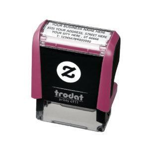 Tampon Auto-encreur Horodatage d'auto-intégration des informations et