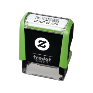 Tampon Auto-encreur Je suis super fière de toi, la classification des