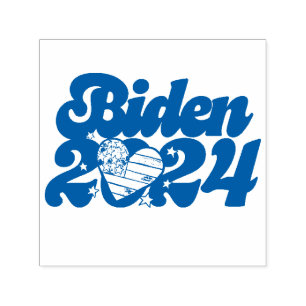 Tampon Auto-encreur Joe Biden 2024 Vote Election Democrat