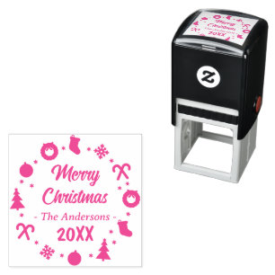 Tampon Auto-encreur Joyeux Noël