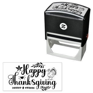 Tampon Auto-encreur Joyeux Thanksgiving