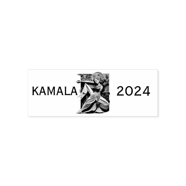 Tampon Auto-encreur Kamala 2024 pour le président Thunder_Cove (Design)