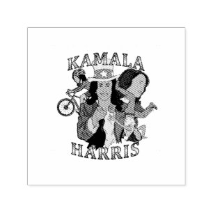 Tampon Auto-encreur Kamala Harris Bootleg Rap
