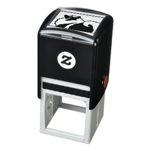 Tampon Auto-encreur Keeshond Graphics - Cute Original Chig Art